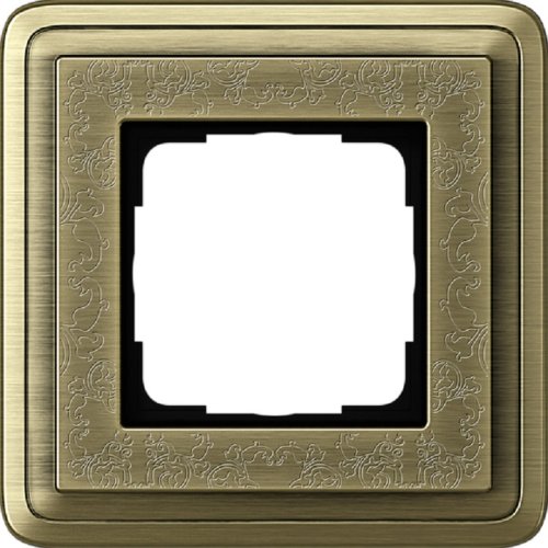 Рамка универсальная Gira ClassiX Art 1-м. бронза/бронза фото Рамка универсальная Gira ClassiX Art 1-м. бронза/бронза картинка