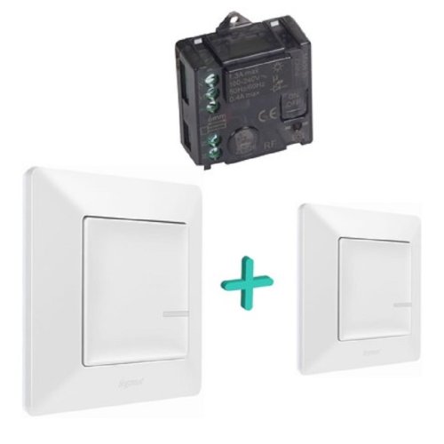 Комплект умного дома управления освещением c 2 мест Valena Life Netatmo белый Комплект умного дома управления освещением c 2 мест Valena Life Netatmo белый