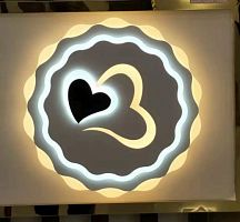 Светильник светодиодный (Люстра) Мелодия Света Сердечко 6033/500-83W картинка 