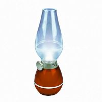 Светильник настольный "Керосинка" Uniel TLD-538 AC/DC 3Вт 80Лм 5500K Диммер/коричневый картинка 