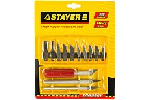 Ножи для дизайна STAYER MASTER, 16шт  картинка