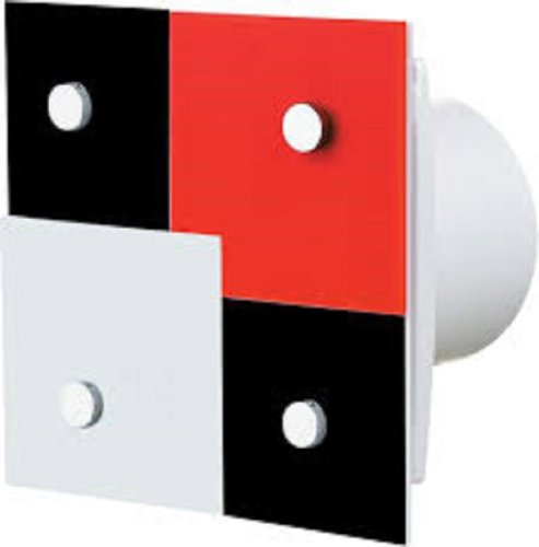 Вентилятор декоративный осевой Vents 100 Домино 1 D100 белый картинка фото 3