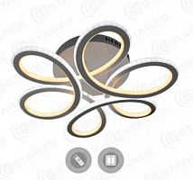 Светильник светодиодный (Люстра) Ellastica VOLNA SLIM DOUBLE 85W 3R-500/150-WHITE/OPAL картинка 