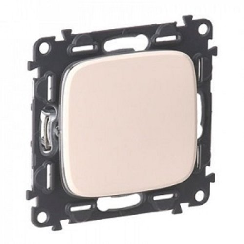 Переключатель без рамки Legrand Valena Allure 1-кл. проходной слоновая кость картинка фото 2