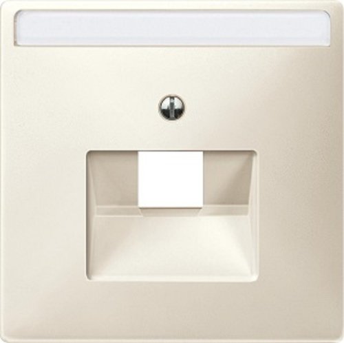 Лицевая панель Schneider Electric Merten Antique для 1-м. розетки RJ11 белый картинка фото 2