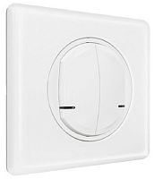 Умный выключатель беспроводной Valena Celiane Netatmo 2-кл. IP20 белый