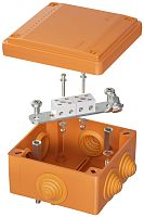Коробка огнестойкая DKC Vulcan 100x100x50мм 4x4мм IP55 оранжевый