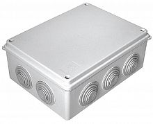 Коробка распределительная Промрукав ОП 200х150х75мм безгалогенная IP55 серый (16шт) картинка 