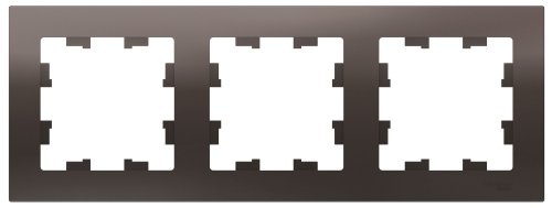 Рамка универсальная Systeme Electric AtlasDesign 3-м. мокко фото фото 2 Рамка универсальная Systeme Electric AtlasDesign 3-м. мокко картинка фото 2