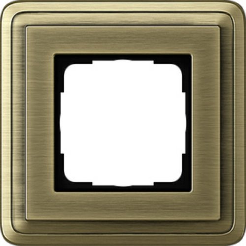 Рамка универсальная Gira ClassiX 1-м. бронза/бронза фото Рамка универсальная Gira ClassiX 1-м. бронза/бронза картинка