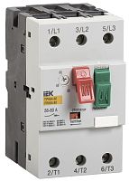 Выключатель автоматический для защиты электродвигателей IEK ПРК64-63 40-63A 660В картинка