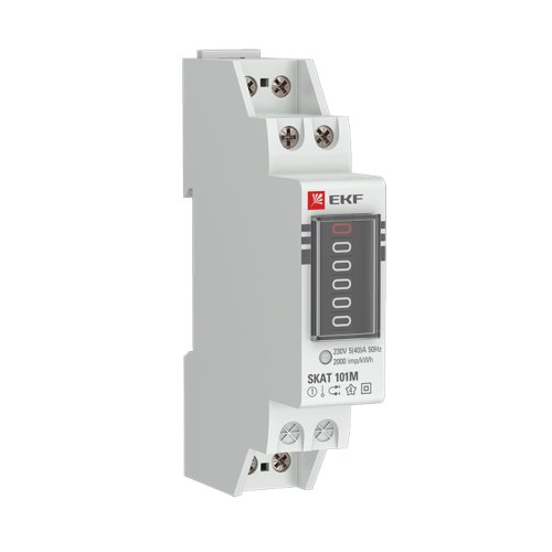 Счетчик электроэнергии 1Ф однотарифный EKF SKAT 101M/1-5(40) картинка
