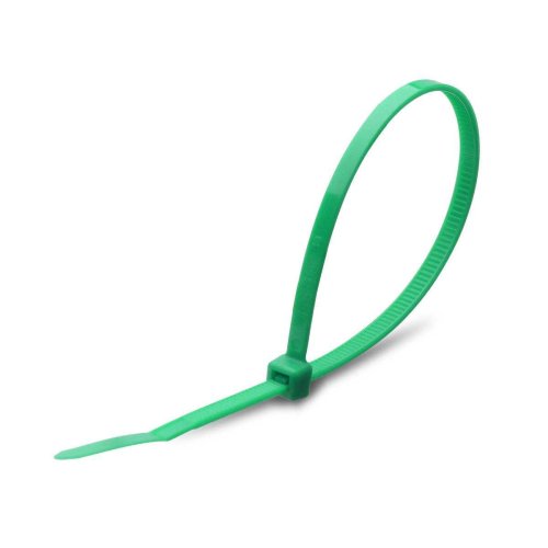 Стяжки нейлоновые Fortisflex КСС 4*150 (зел) (100шт.) зеленый картинка