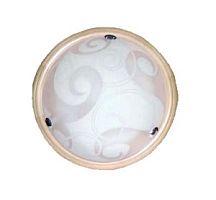 Светильник накладной "Вертиго" Альфа Лайт ЛОН 220В Е27 3х60Вт Сосна/460мм картинка 