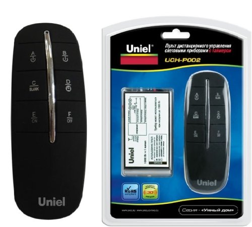 Дистанционный выключатель Uniel UCH-P002 G1 220В/1х1000Вт/30м/1хА23/IP20 картинка  фото 3