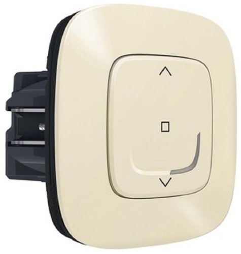 Умный выключатель управления жалюзи Valena Allure Netatmo 1-кл. IP20 слоновая кость Умный выключатель управления жалюзи Valena Allure Netatmo 1-кл. IP20 слоновая кость