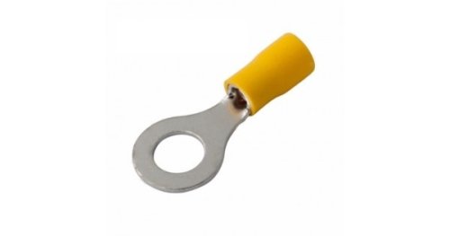 Наконечник кольцевой изолированный НКИ под сечение провода 2.5мм Rexant (отверстие ø3.2мм) фото фото 2 Наконечник кольцевой изолированный НКИ под сечение провода 2.5мм Rexant (отверстие ø3.2мм) картинка фото 2