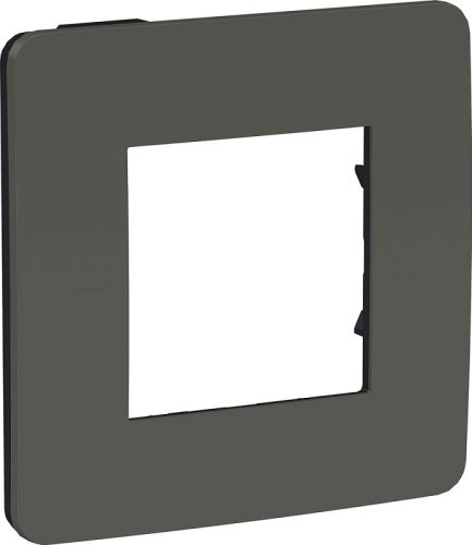 Рамка универсальная Schneider Electric Unica Studio Color 1-м. дымчато-серый/антрацит фото Рамка универсальная Schneider Electric Unica Studio Color 1-м. дымчато-серый/антрацит картинка