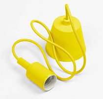 Светильник подвесной Smartbuy 230V E27 Желтый/1м картинка 