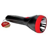 Фонарь аккумуляторный Рекорд PМ-1200 220В 1Вт IP20 Черный/красный картинка 