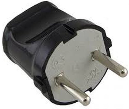 Вилка электрическая без заземления прямая UNIVersal 6А белый фото фото 2 Вилка электрическая без заземления прямая UNIVersal 6А белый картинка фото 2