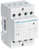 Контактор модульный CHINT NCH8-63/40 3п 4НО 63А 24В АС картинка
