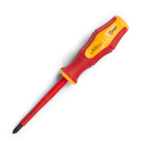 Отвертка диэлектрическая КВТ Профи PH/FL2х100  картинка фото 2
