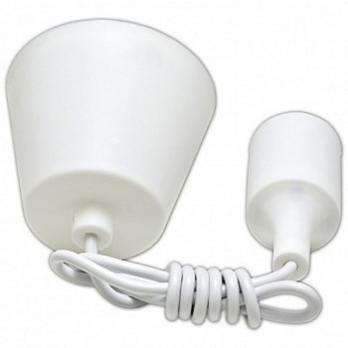 Светильник подвесной Smartbuy 230V E27 Белый/1м картинка 