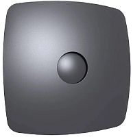 Вентилятор осевой DiCiTi Rio 4C D100 с обратным клапаном темно-серый металл картинка