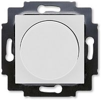 Светорегулятор поворотно-нажимной без рамки ABB EPJ Levit 60-600Вт серый/белый картинка