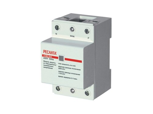 Реле напряжения однофазное Ресанта АЗМ-40A картинка фото 2