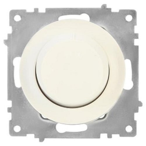 Светорегулятор поворотный без рамки OneKeyElectro Florence 40-600Вт бежевый фото фото 2 Светорегулятор поворотный без рамки OneKeyElectro Florence 40-600Вт бежевый картинка фото 2