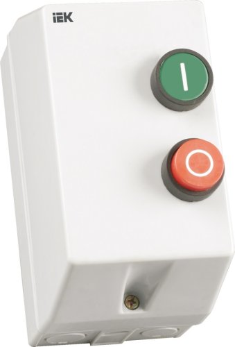 Контактор в корпусе IEK КМИ-КМИ11260 3п 1НО 12А 230В IP54 тип АС3 картинка
