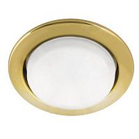 Светильник встраиваемый Космос Экономка GX53 220В Золото/107х65х38 картинка 