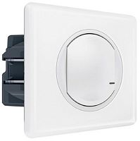 Умный выключатель с опцией диммирования 5-300Вт Valena Celiane Netatmo 1-кл. IP20 белый
