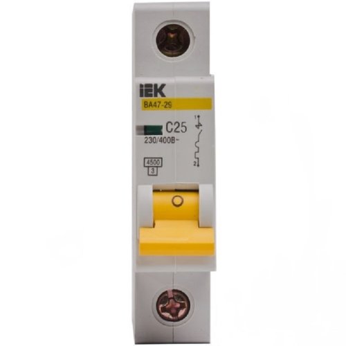 Выключатель автоматический IEK KARAT ВА47-29 1п 20A C 4.5кА картинка фото 4