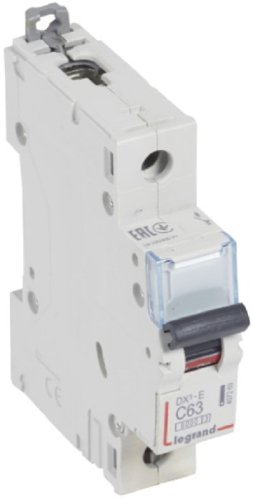 Выключатель автоматический Legrand DX3-E 6000 1п 63А C 6кА картинка