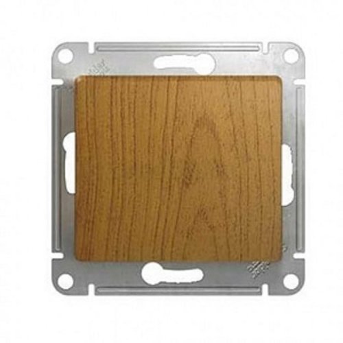 Выключатель без рамки Systeme Electric Glossa 1-кл. дерево картинка фото 2
