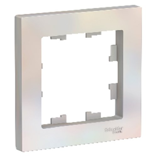 Рамка универсальная Systeme Electric AtlasDesign 1-м. жемчуг картинка фото 2