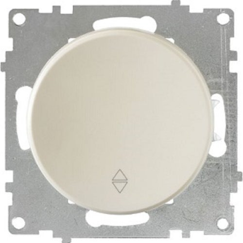 Переключатель без рамки OneKeyElectro Florence 1-кл. перекрестный бежевый картинка фото 2