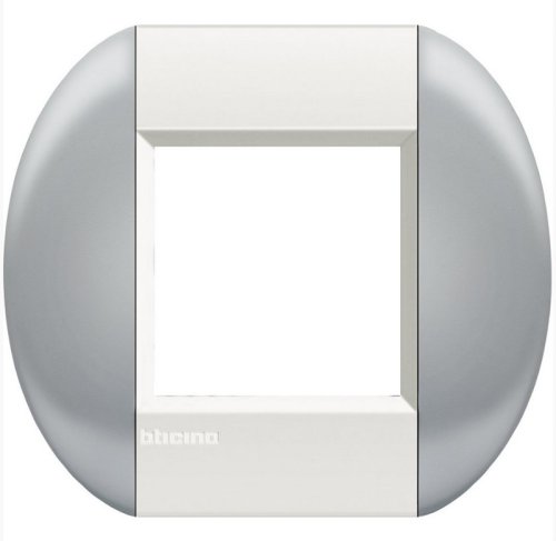 Рамка овальная Legrand BTicino LivingLight 2 мод Небесный  картинка фото 2