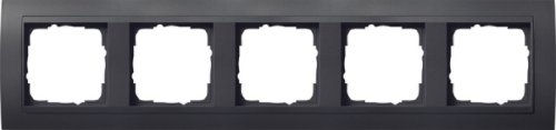 Рамка универсальная Gira Event Clear 5-м. антрацит/антрацит фото Рамка универсальная Gira Event Clear 5-м. антрацит/антрацит картинка