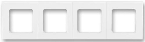 Рамка универсальная ABB EPJ Levit 4-м. белый/белый фото Рамка универсальная ABB EPJ Levit 4-м. белый/белый картинка