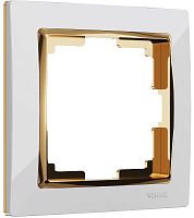 Рамка универсальная Werkel Snabb 1-м. белый/золото картинка