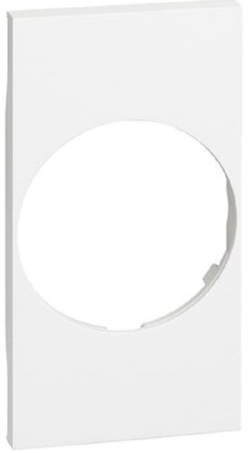 Лицевая панель Legrand BTicino Living Now для 1-м. 2 мод. розетки 220В белый картинка