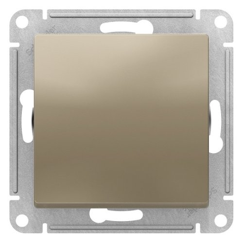 Выключатель без рамки Systeme Electric AtlasDesign 1-кл. шампань фото фото 2 Выключатель без рамки Systeme Electric AtlasDesign 1-кл. шампань картинка фото 2