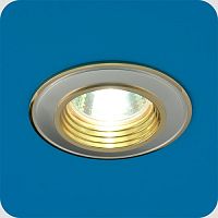 Светильник встраиваемый Италмак Vulkan 51 0 24 MR16 220В GU5.3 50Вт 76мм Золото/Никель картинка 