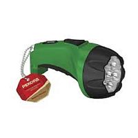 Фонарь аккумуляторный Рекорд PМ-0107 220В 1Вт IP20 Черный/зеленый картинка 