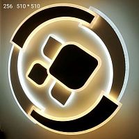 Светильник светодиодный (Люстра) Мелодия Света Узор 256/510*510-130W картинка 