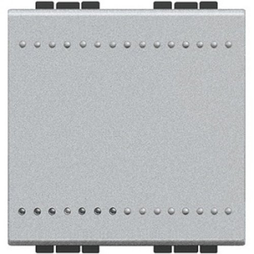 Выключатель без рамки Legrand BTicino LivingLight 2мод. 1-кл. алюминий  картинка фото 2